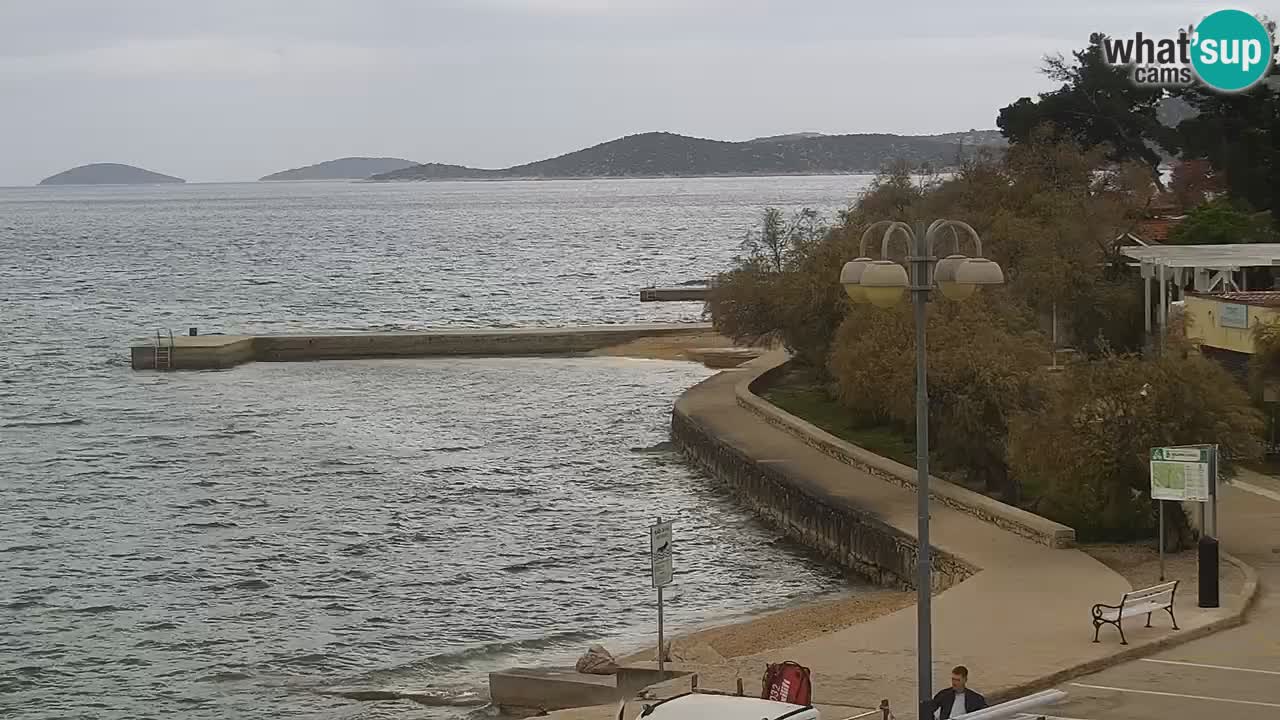 Vodice webcam live – front de mer
