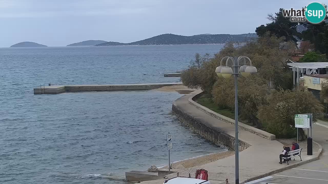 Vodice webcam live – front de mer