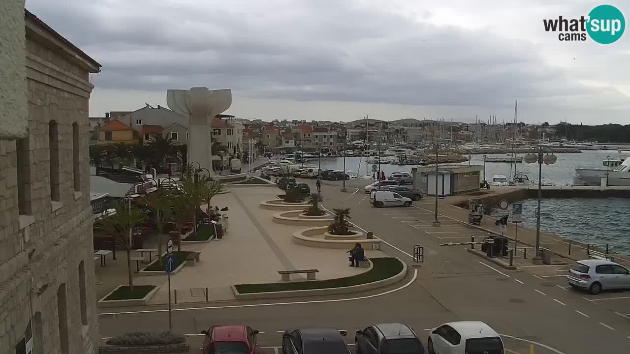 Vodice webcam live – front de mer