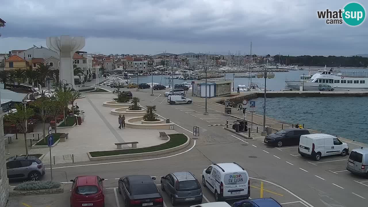 Vodice webcam – marina i meer