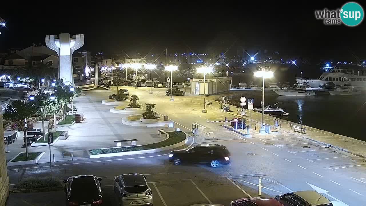 Vodice webcam – marina i meer