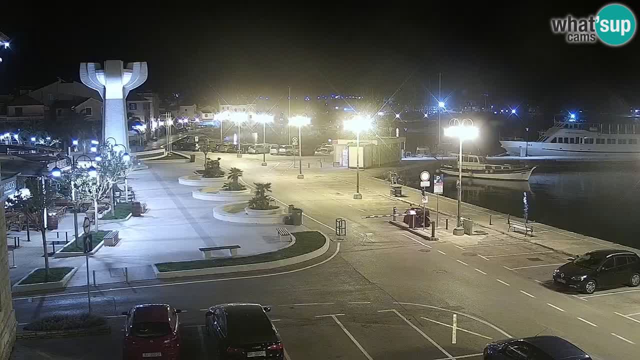 Vodice livecam – marina e il lungomare