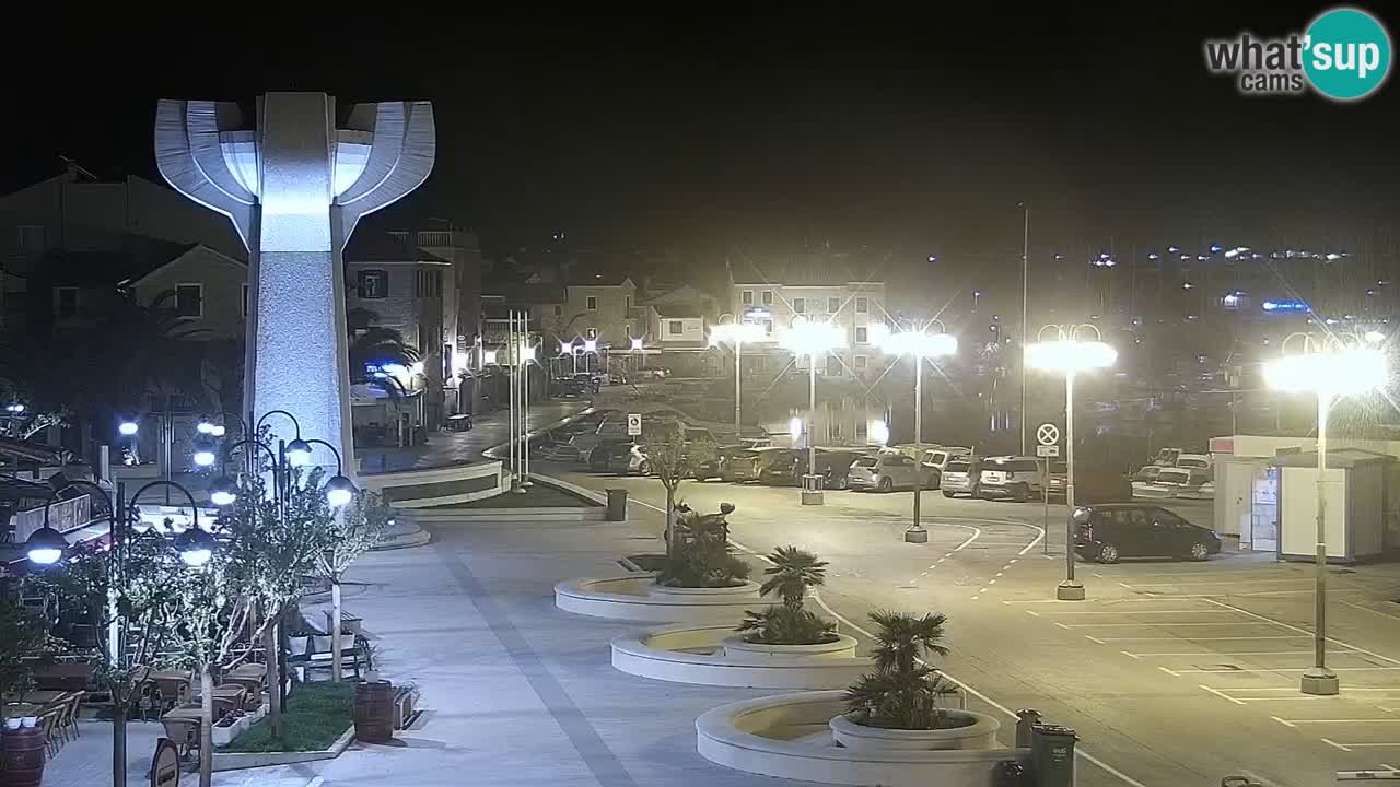Vodice webcam – marina i meer