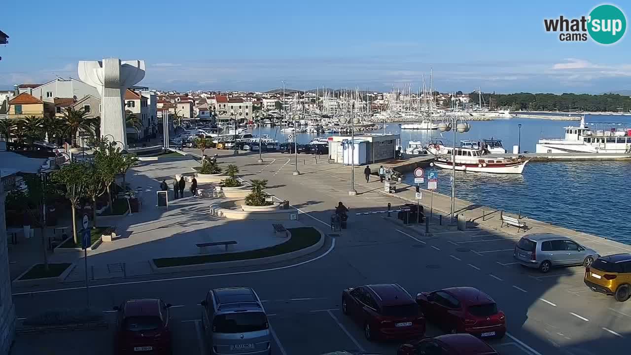 Vodice webcam – marina i meer