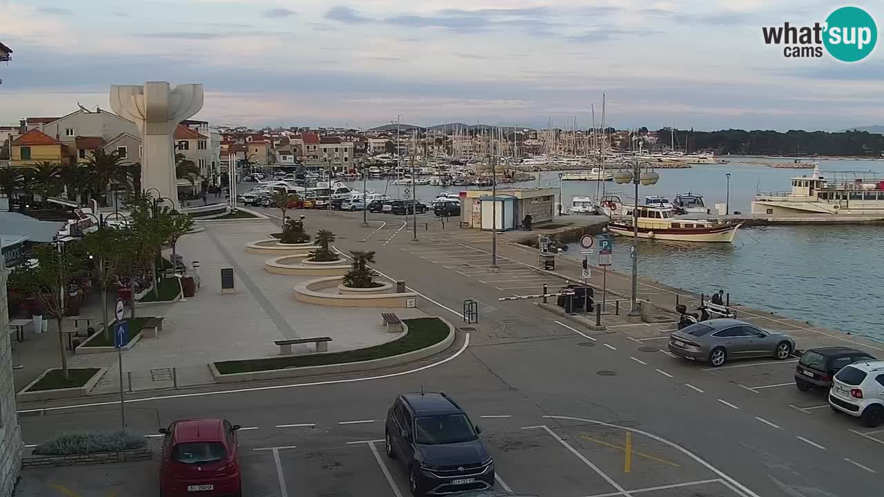Vodice webcam – marina i meer