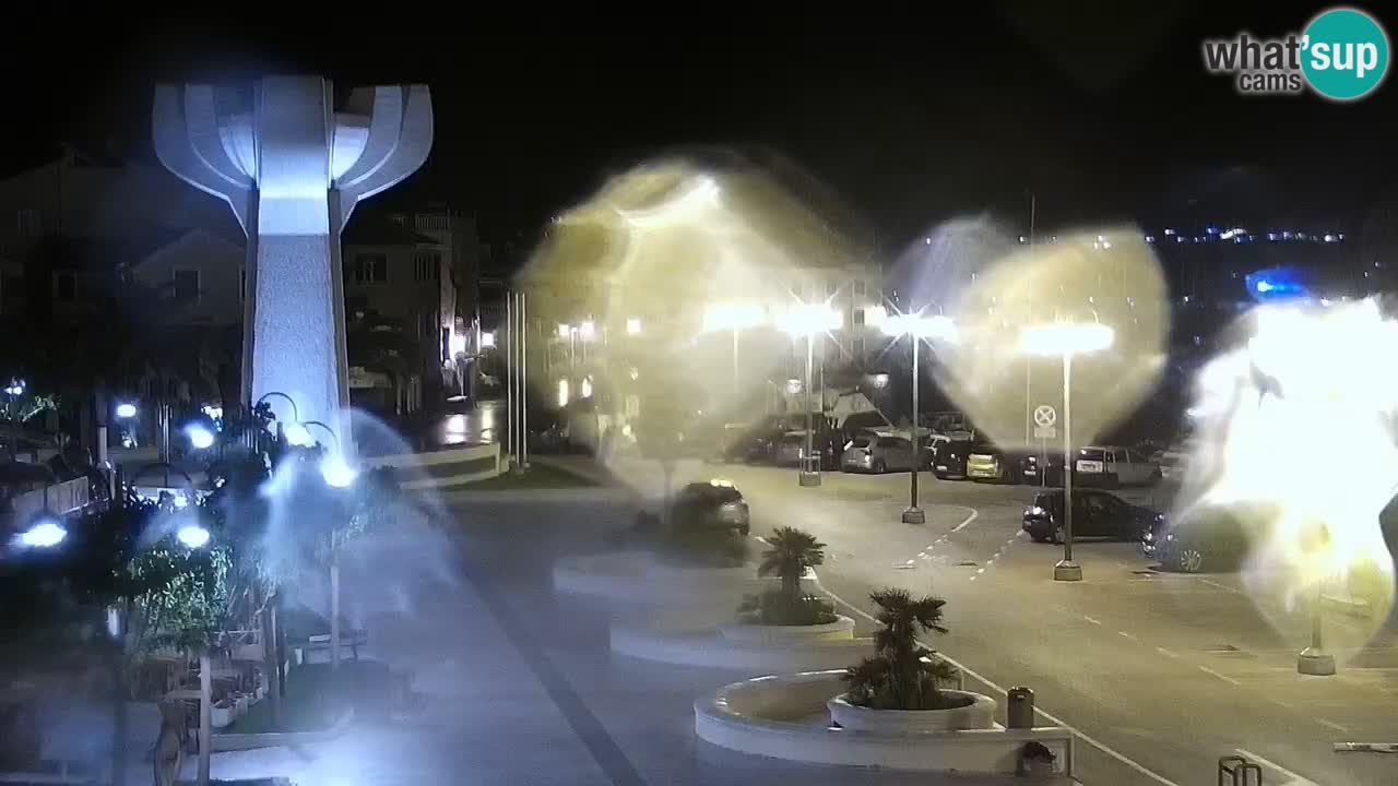 Vodice webcam live – front de mer