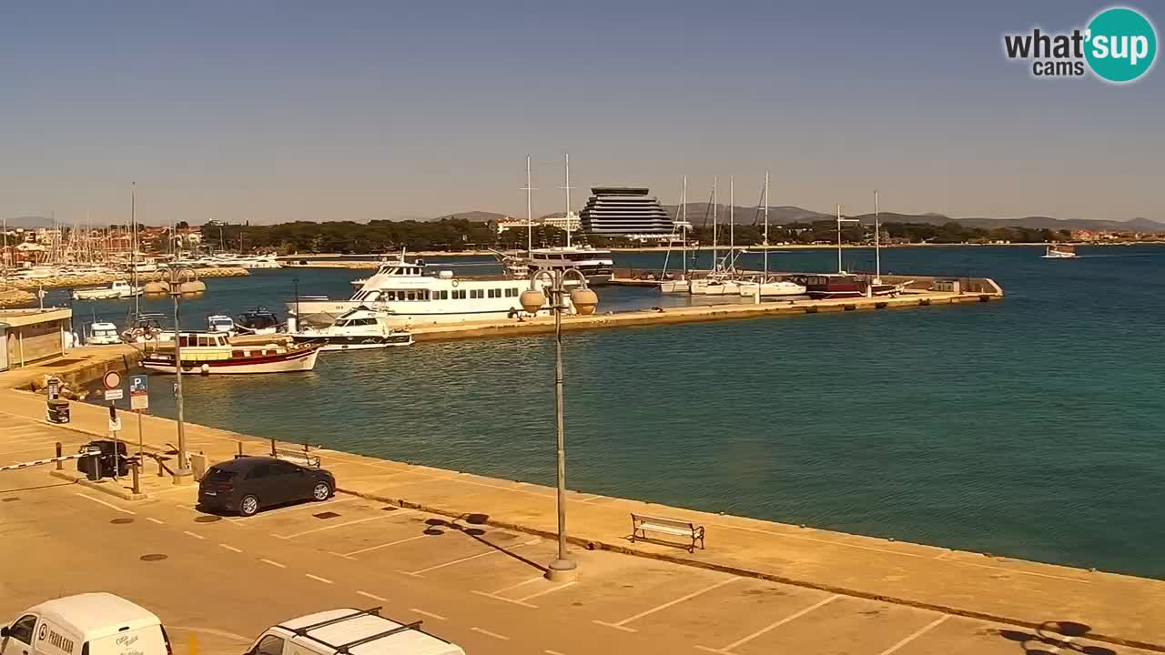 Vodice spletna kamera – marina in riva