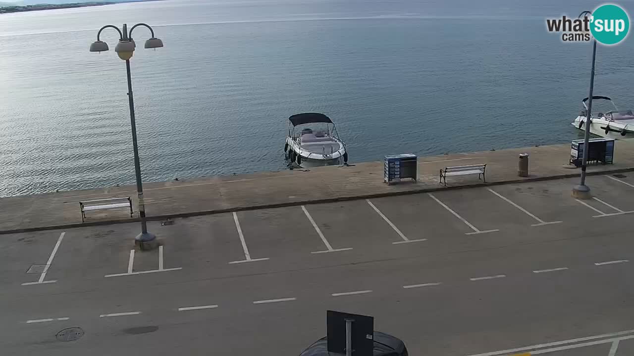 Vodice web kamera – marina i riva