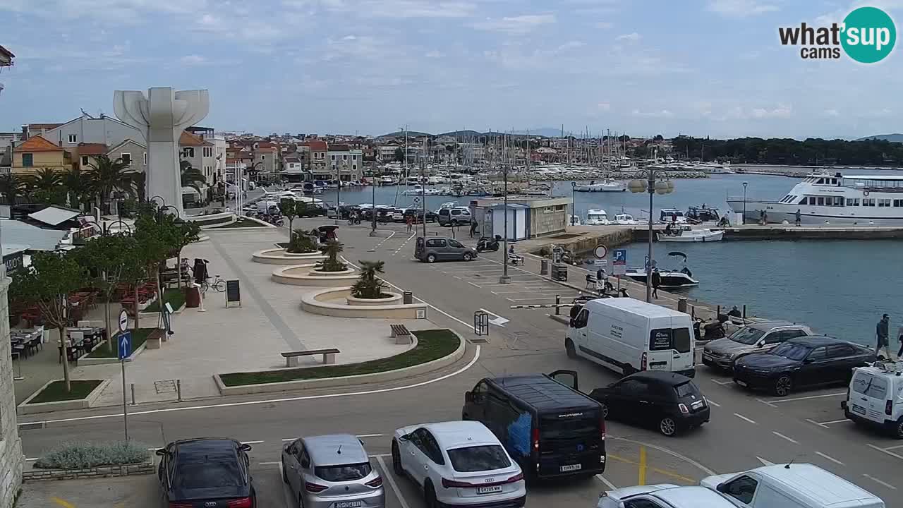 Vodice livecam – marina e il lungomare