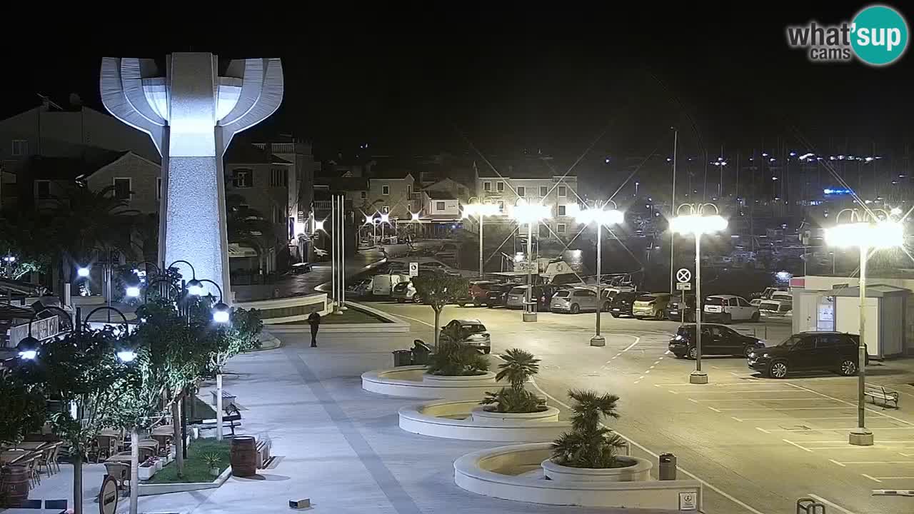 Vodice webcam – marina i meer
