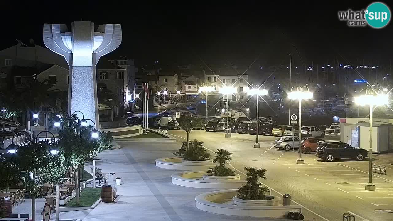 Vodice webcam – marina i meer