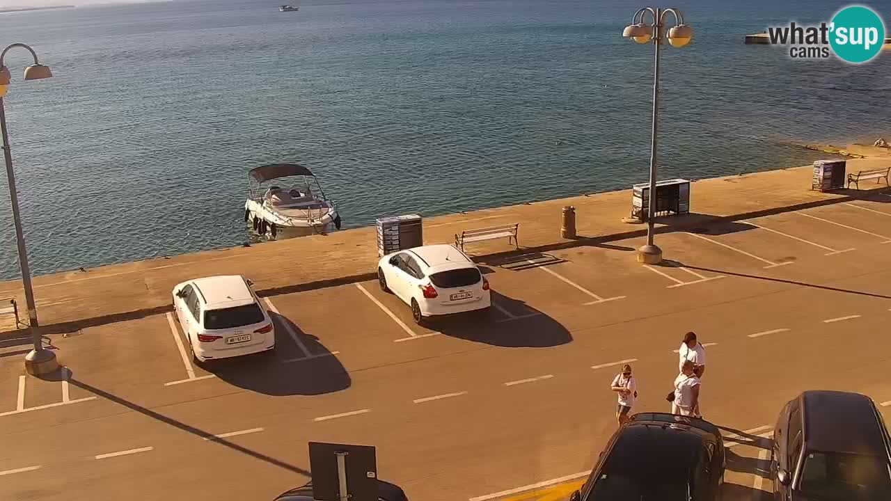 Vodice webcam live – front de mer