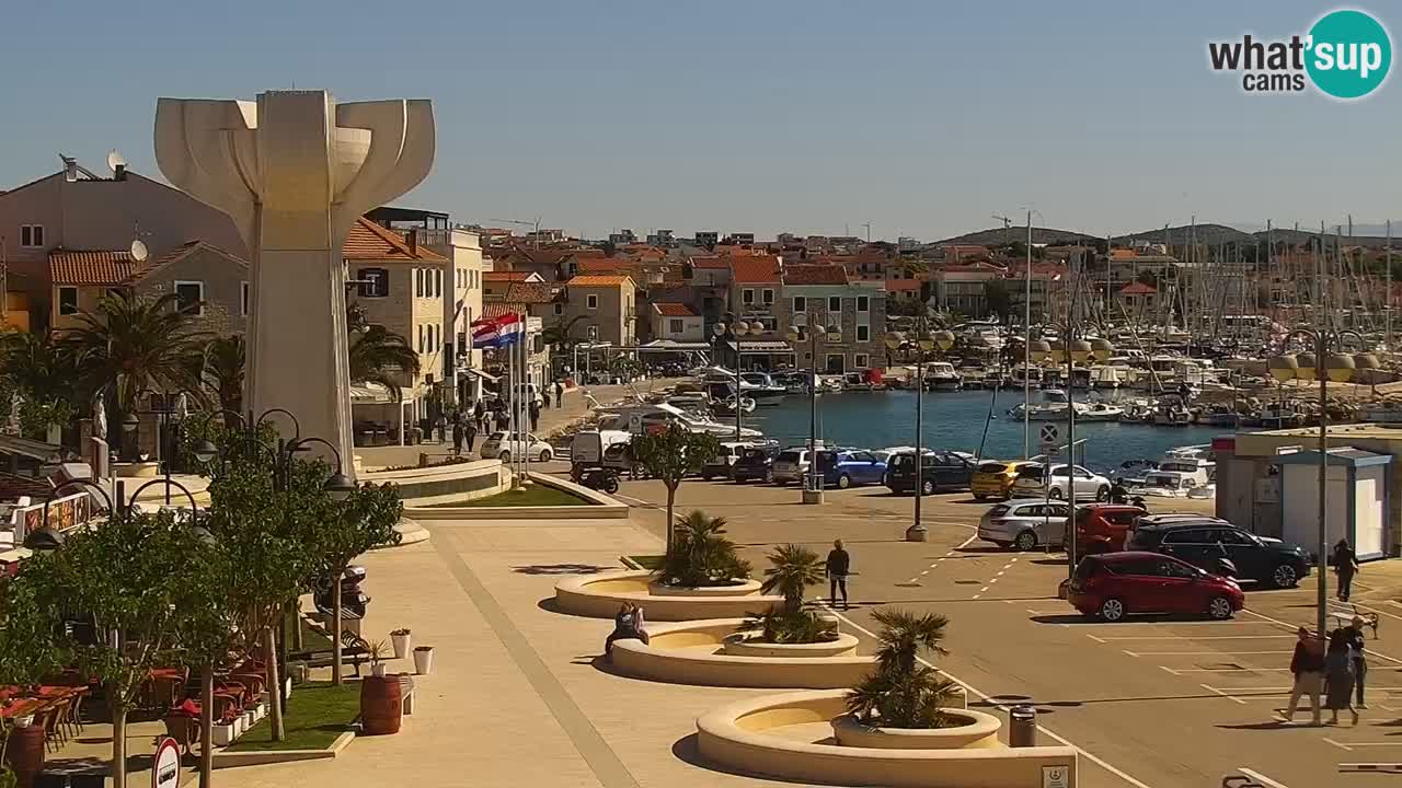 Vodice livecam – marina e il lungomare