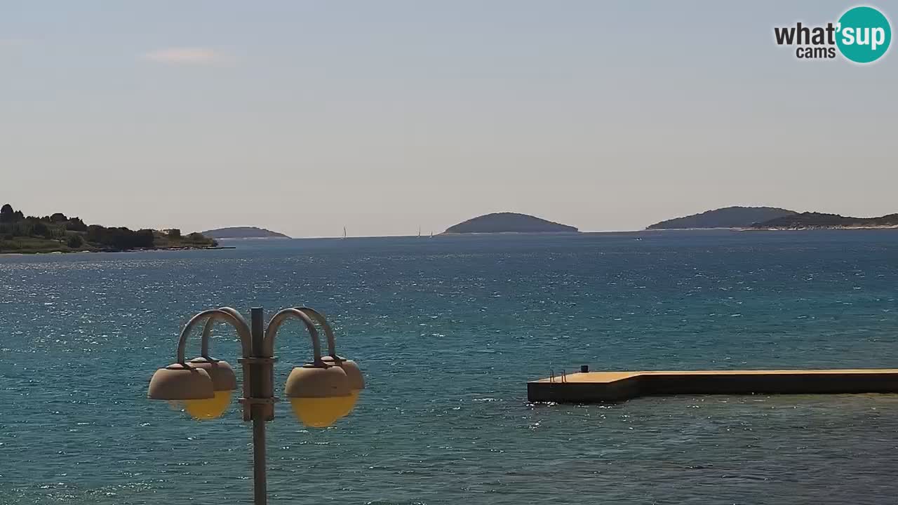 Vodice webcam live – front de mer