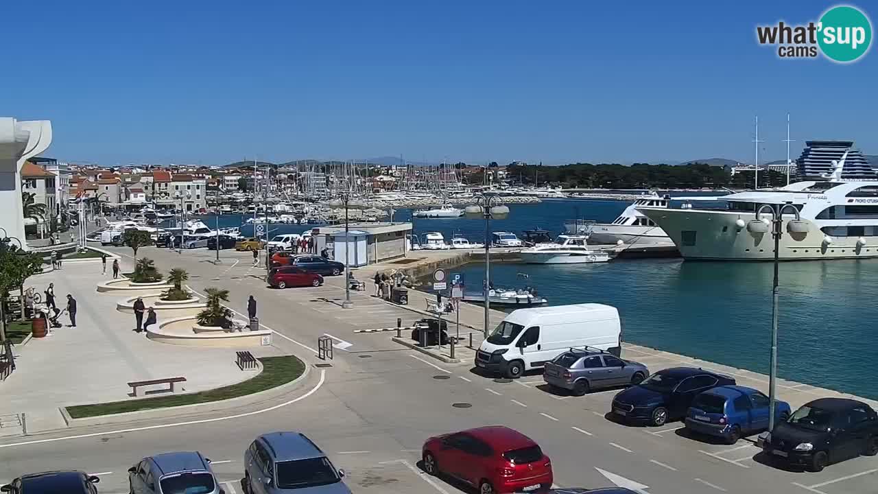 Vodice livecam – marina e il lungomare