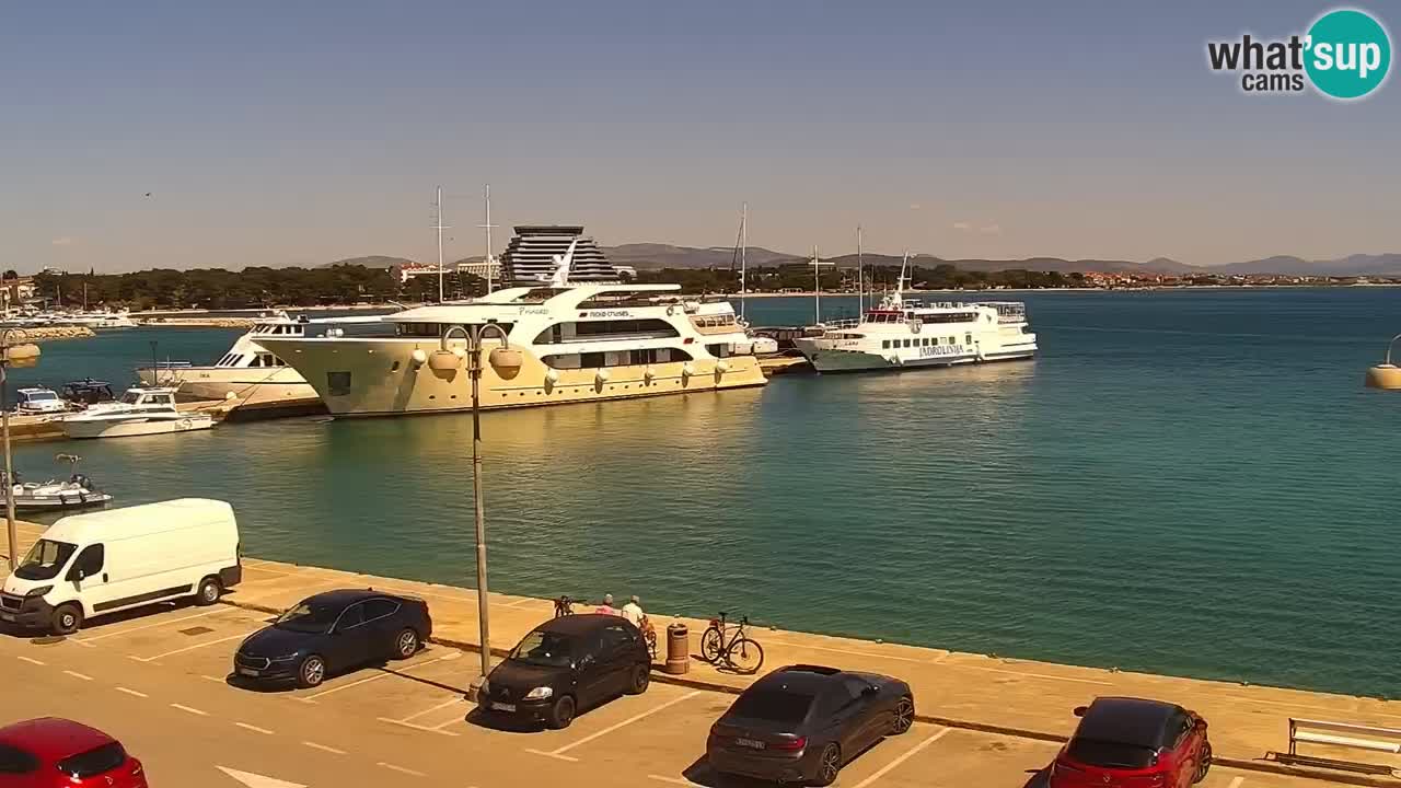 Vodice spletna kamera – marina in riva