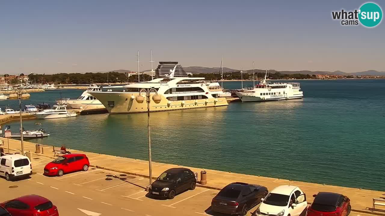 Vodice spletna kamera – marina in riva