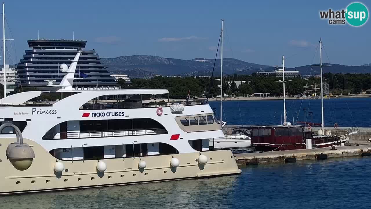 Vodice webcam live – front de mer
