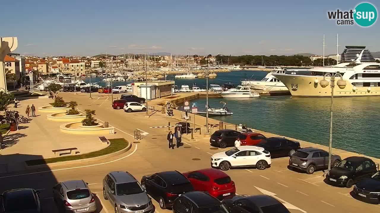 Vodice webcam live – front de mer