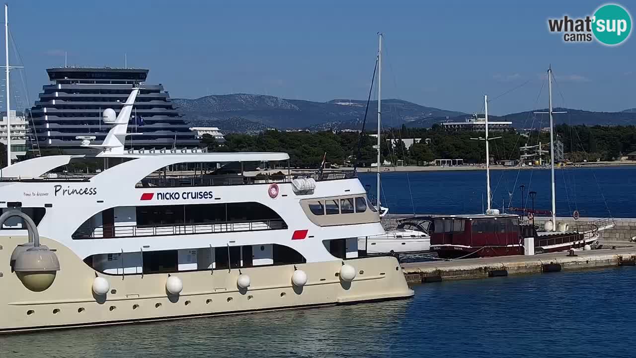 Vodice webcam – marina i meer