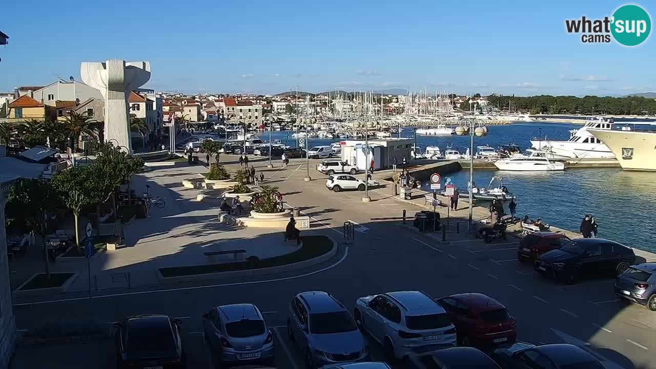 Vodice webcam live – front de mer