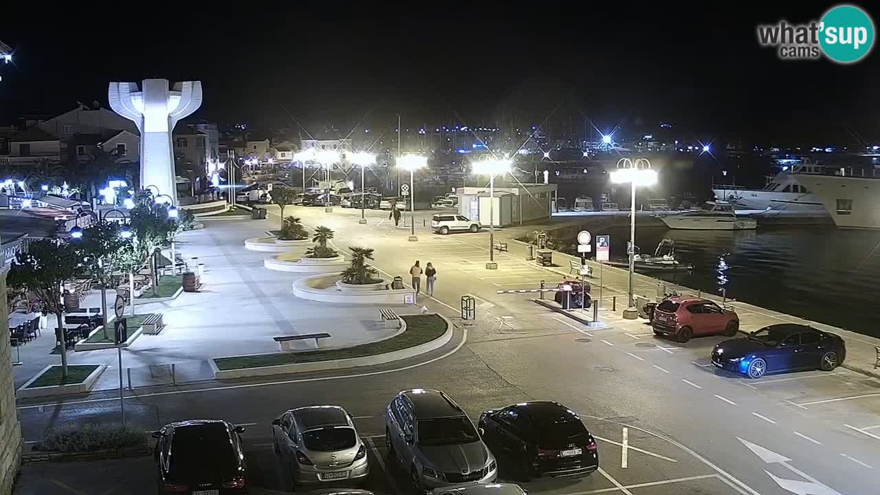 Vodice webcam – marina i meer