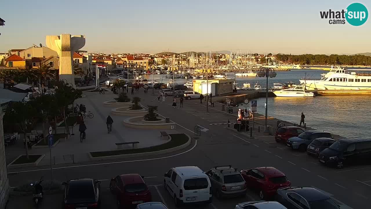 Vodice livecam – marina e il lungomare