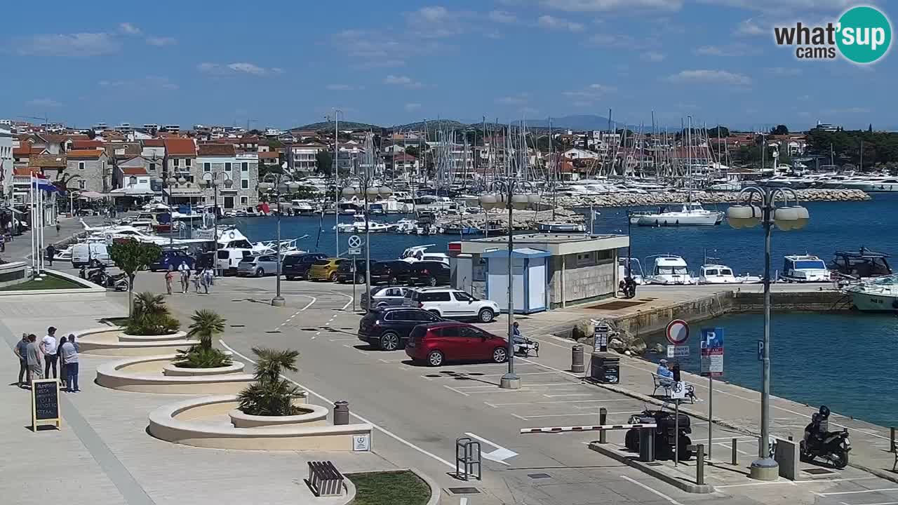 Vodice webcam – marina i meer