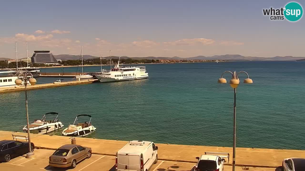 Vodice spletna kamera – marina in riva
