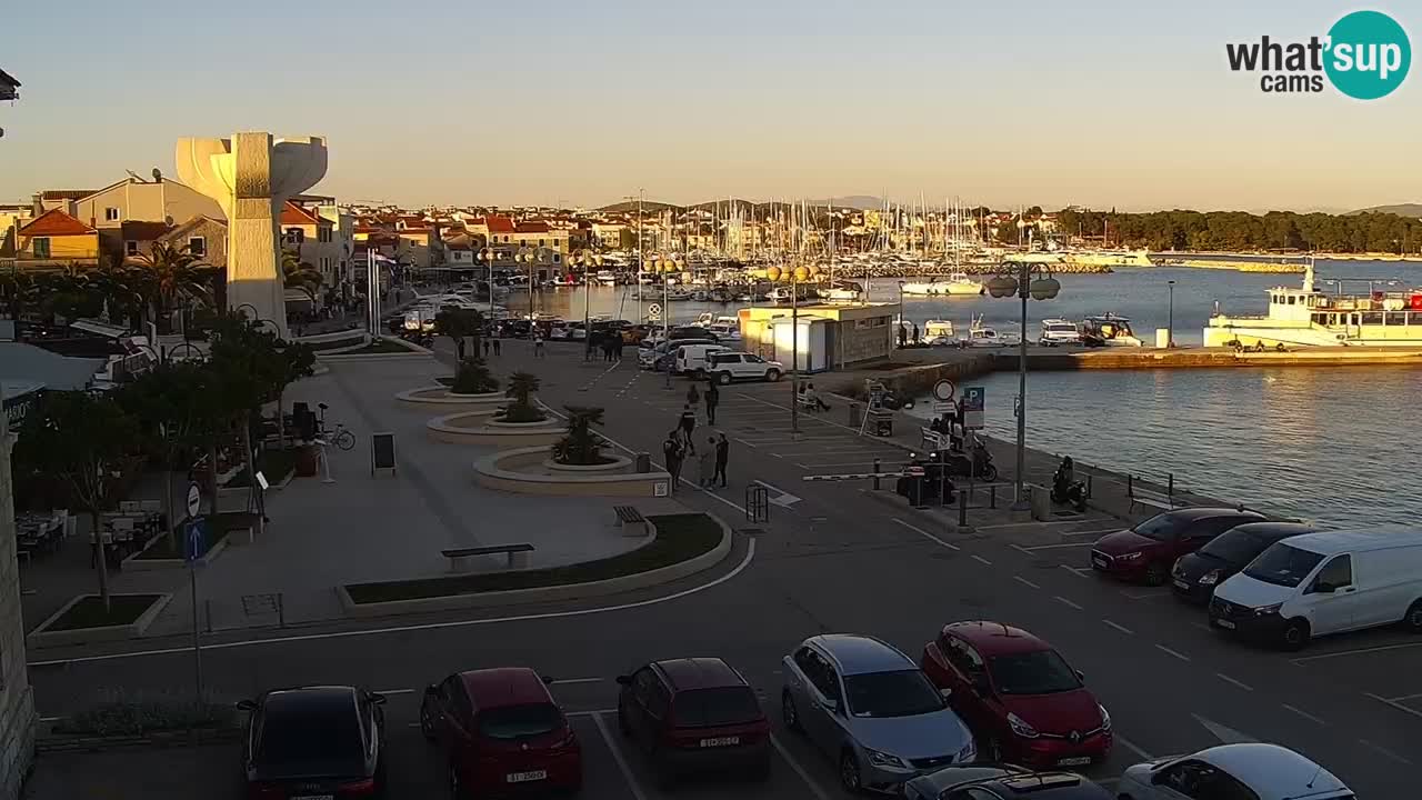 Vodice webcam – marina i meer