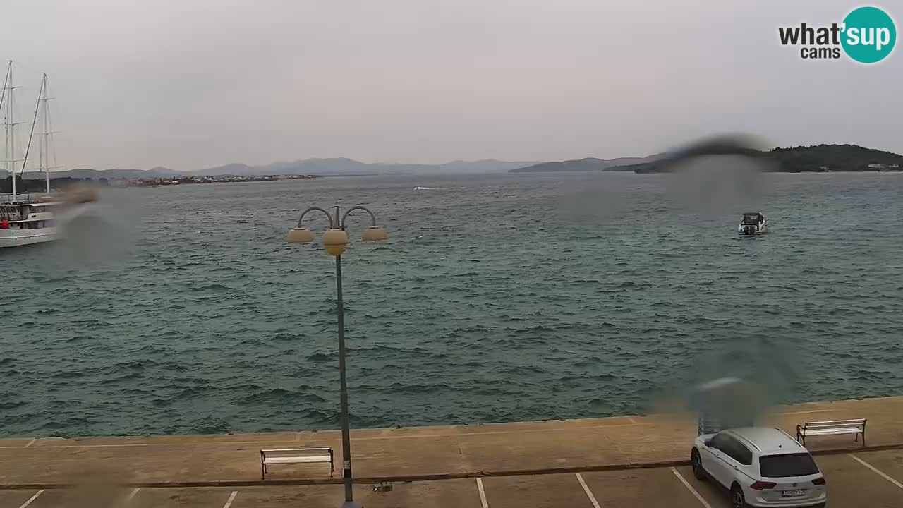 Vodice web kamera – marina i riva