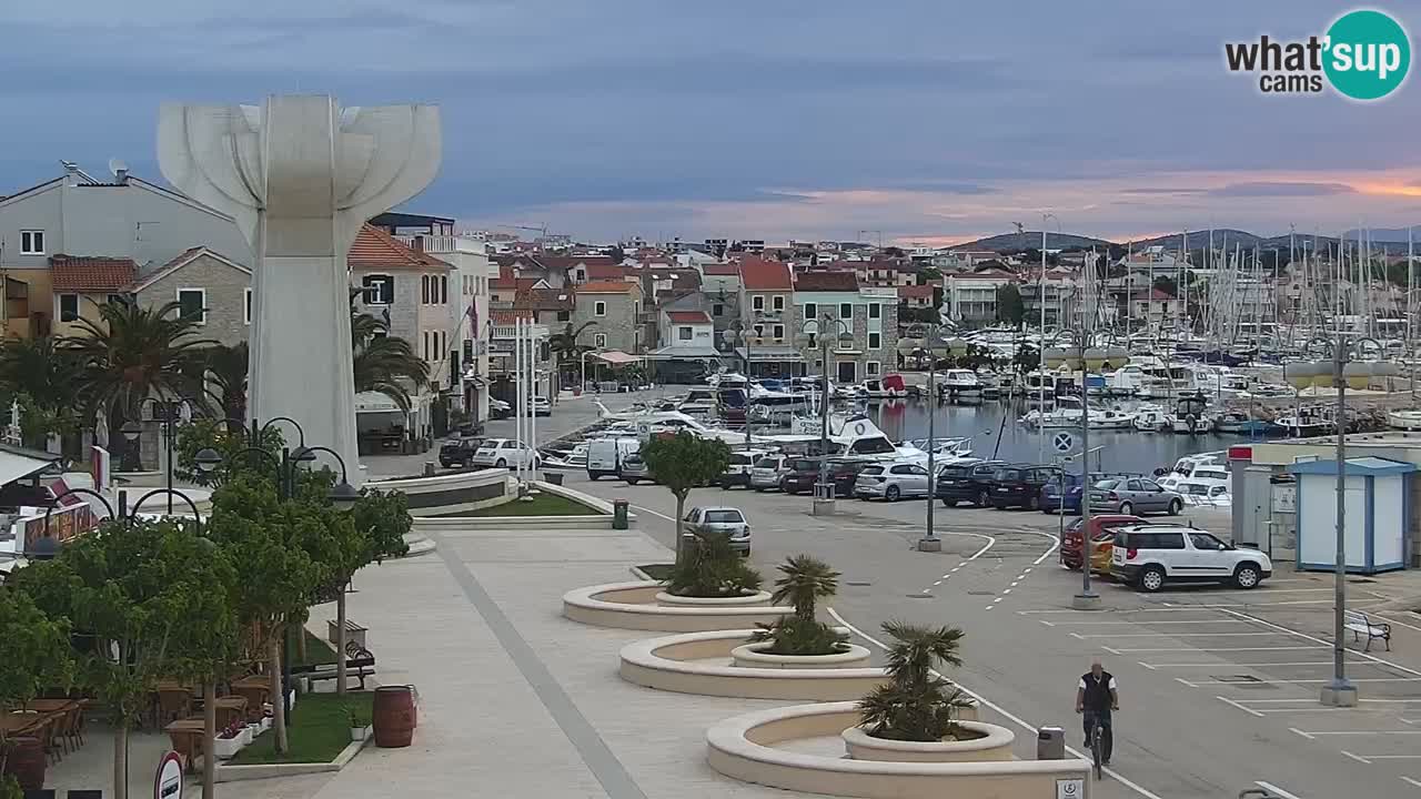 Vodice livecam – marina e il lungomare