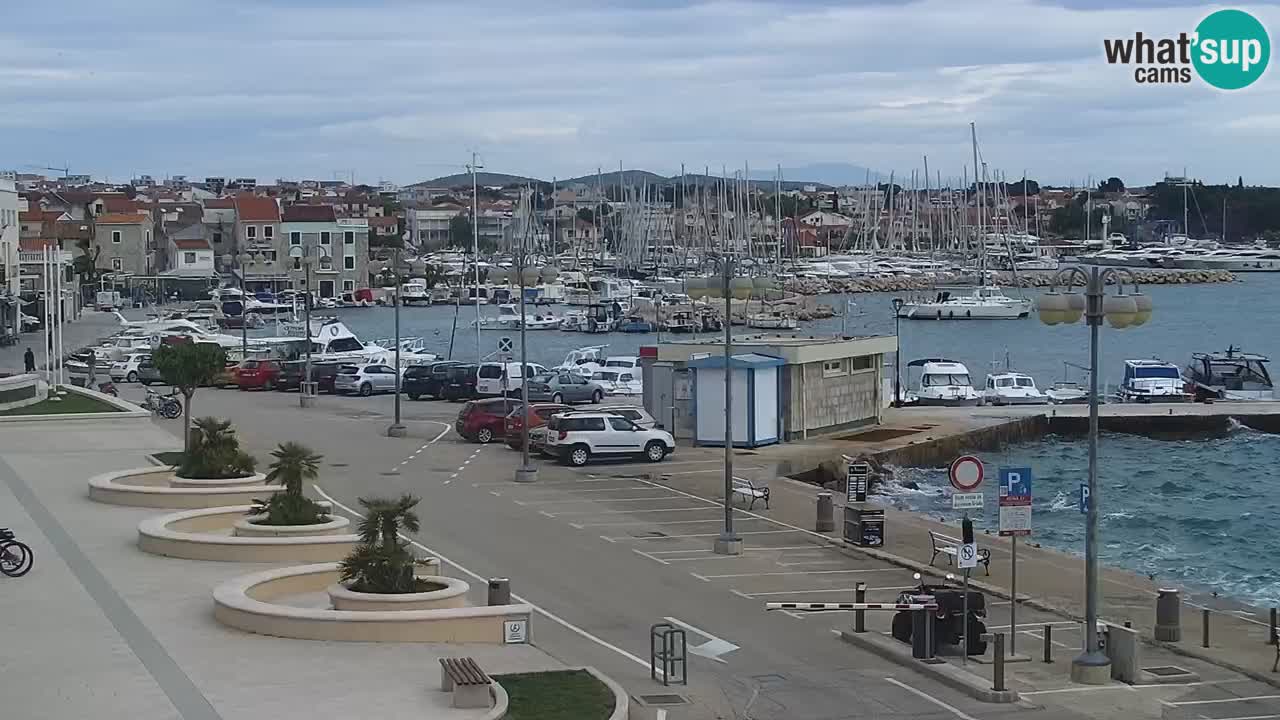 Vodice webcam live – front de mer