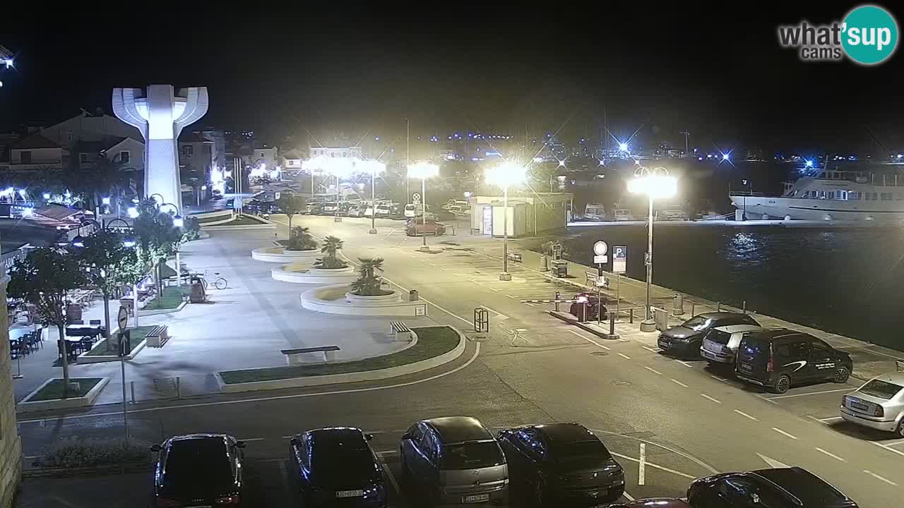 Vodice livecam – marina e il lungomare
