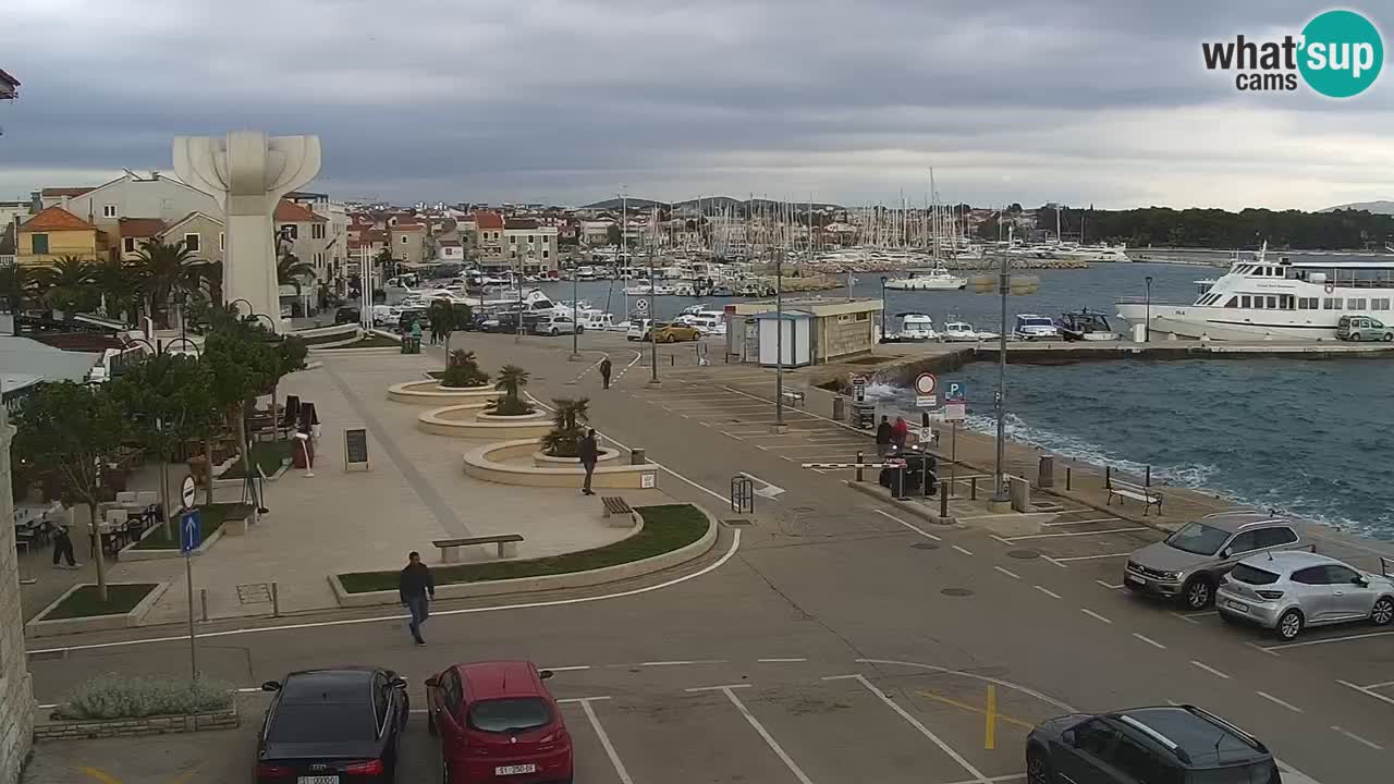 Vodice livecam – marina e il lungomare