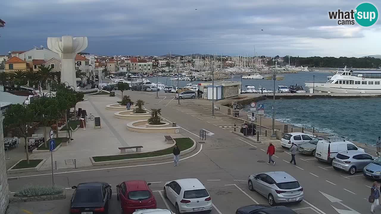 Vodice webcam – marina i meer
