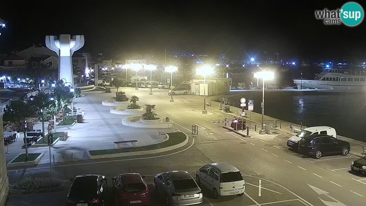 Vodice livecam – marina e il lungomare