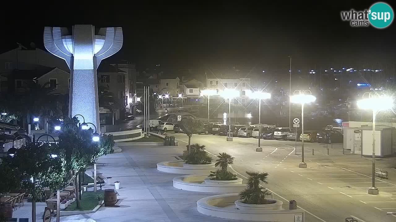 Vodice webcam – marina i meer