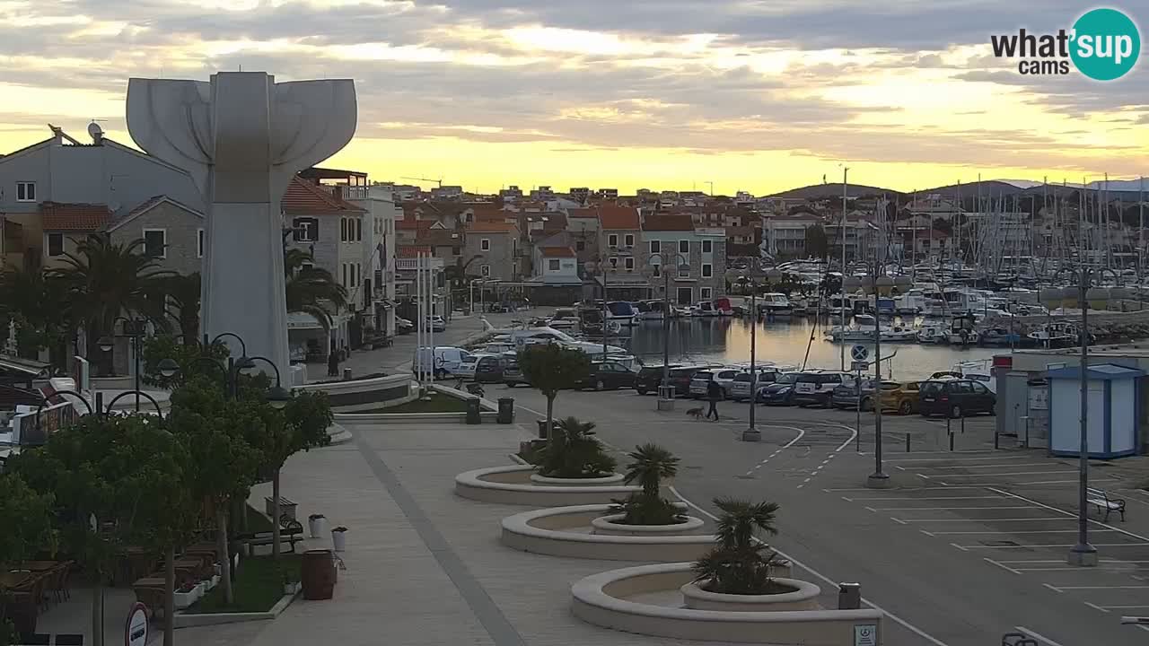 Vodice livecam – marina e il lungomare
