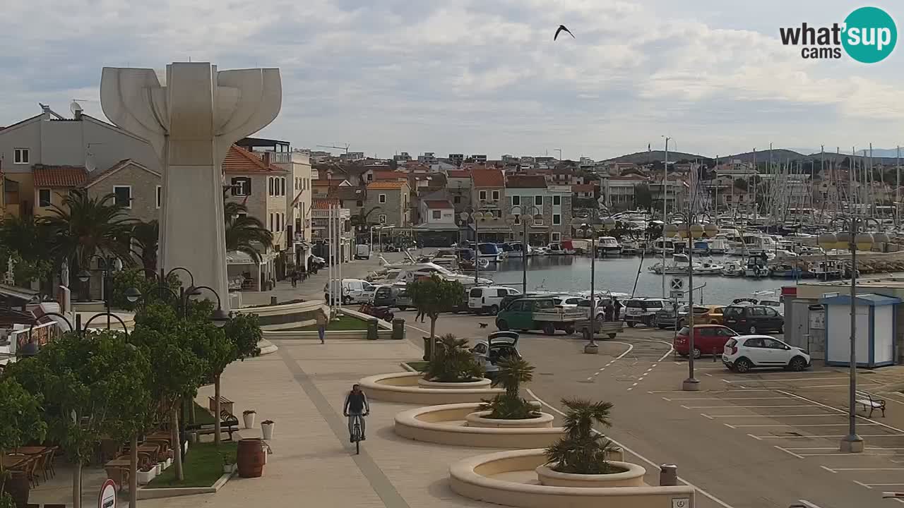 Vodice webcam – marina i meer