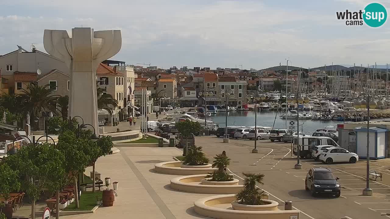 Vodice livecam – marina e il lungomare