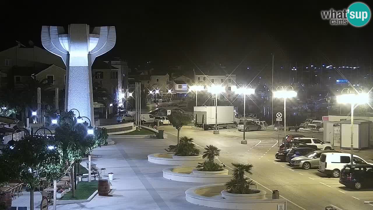Vodice webcam live – front de mer