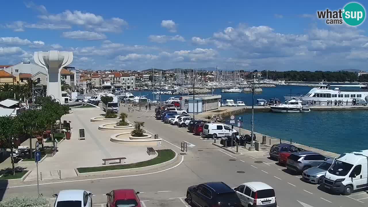 Vodice webcam – marina i meer