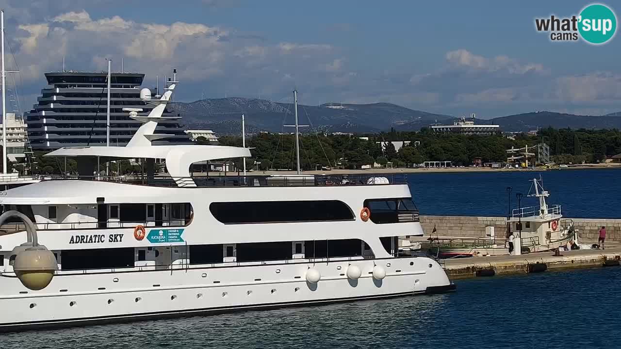 Vodice webcam – marina i meer