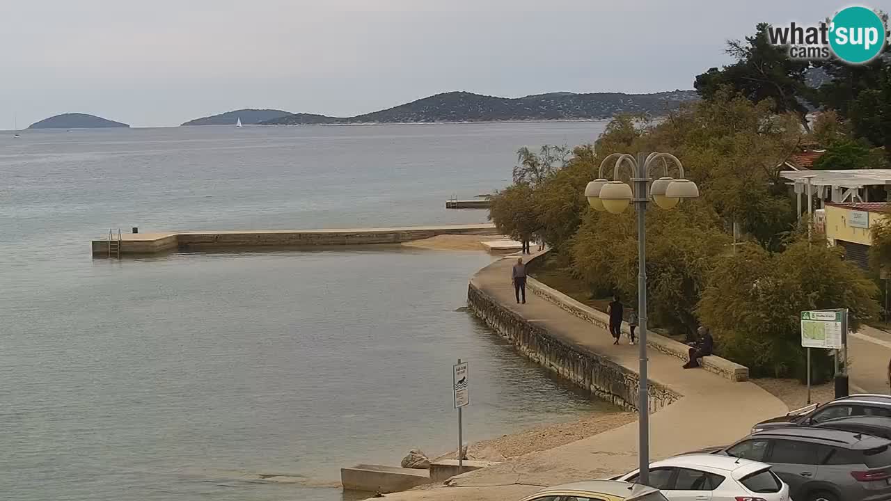 Vodice webcam live – front de mer