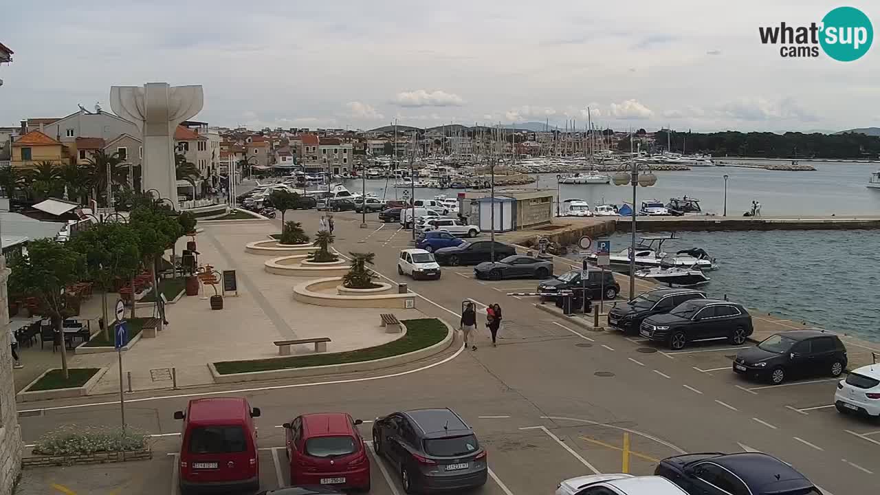 Vodice webcam live – front de mer