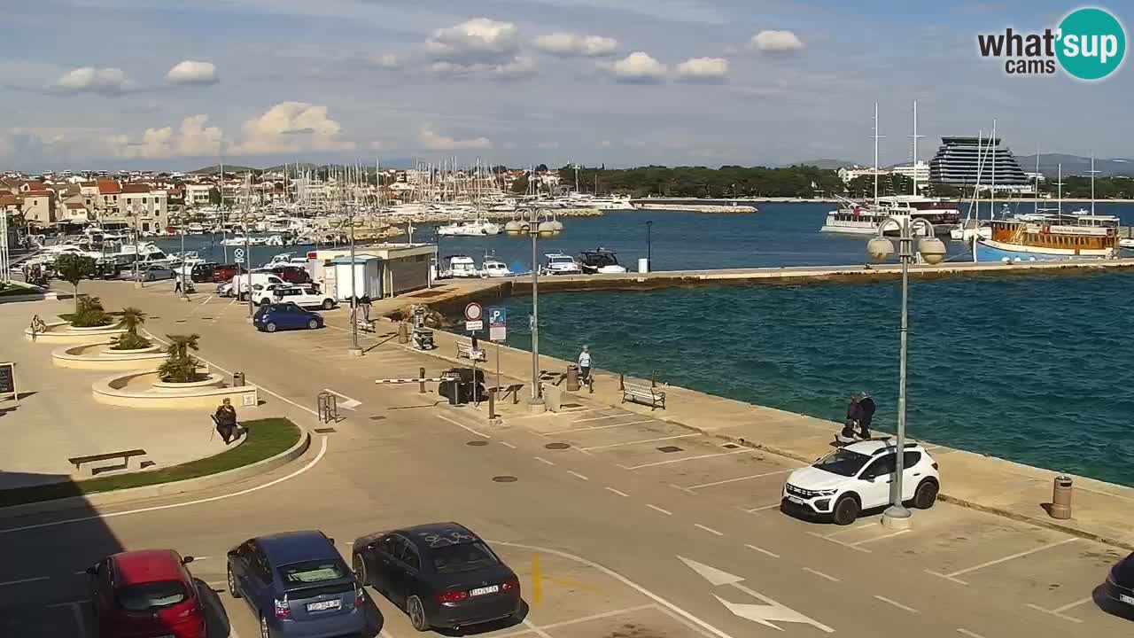 Vodice web kamera – marina i riva