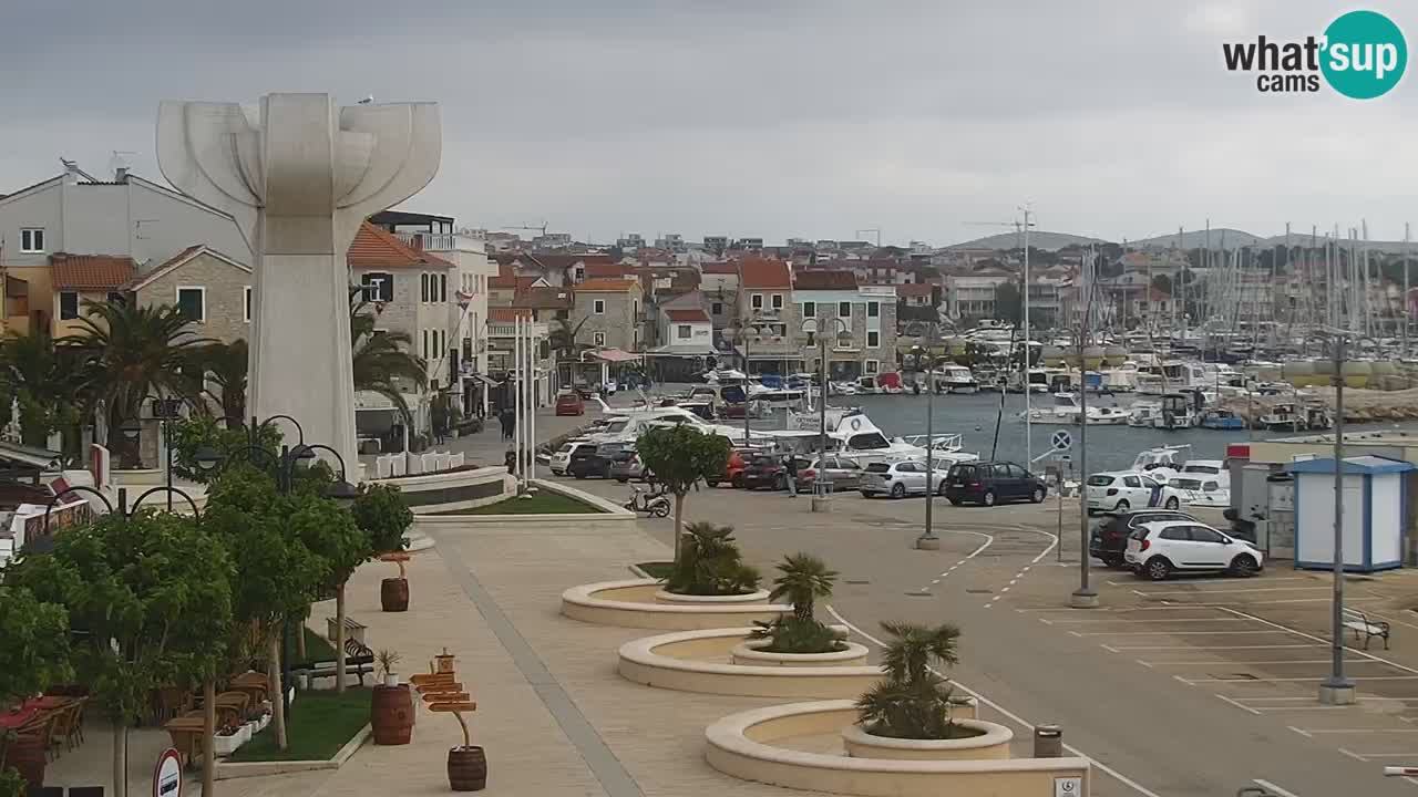 Vodice webcam live – front de mer