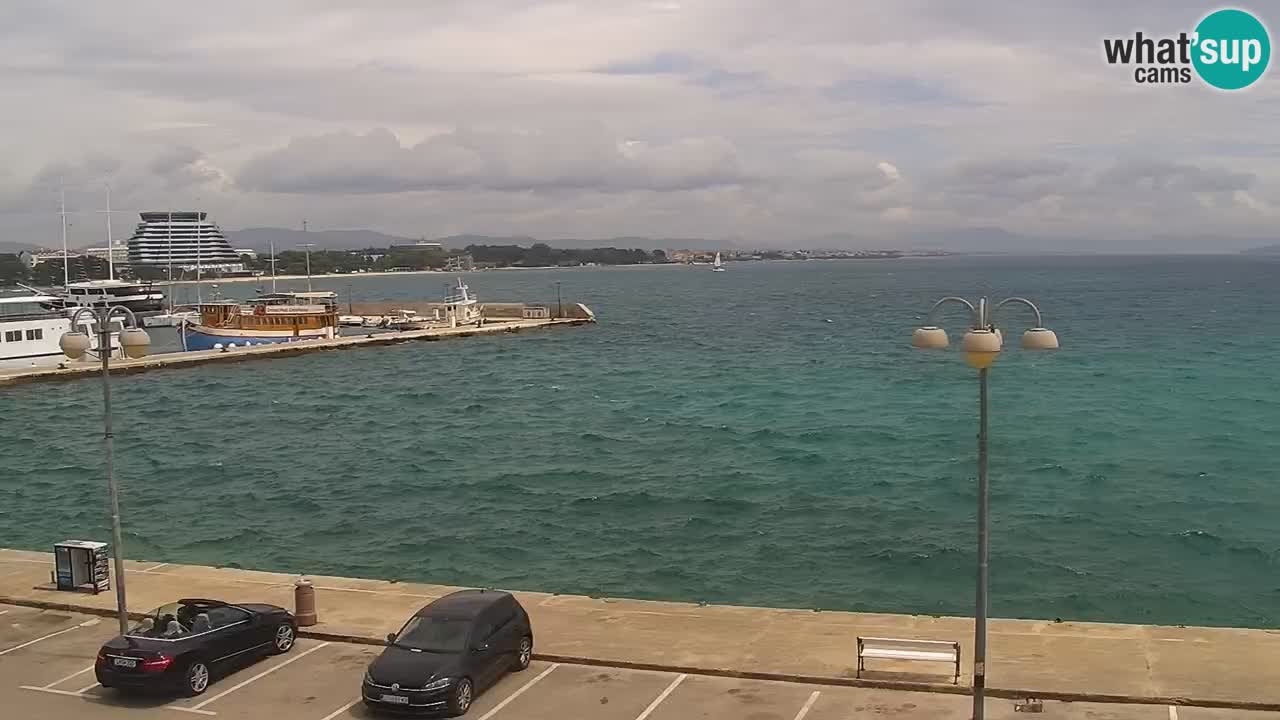 Vodice spletna kamera – marina in riva