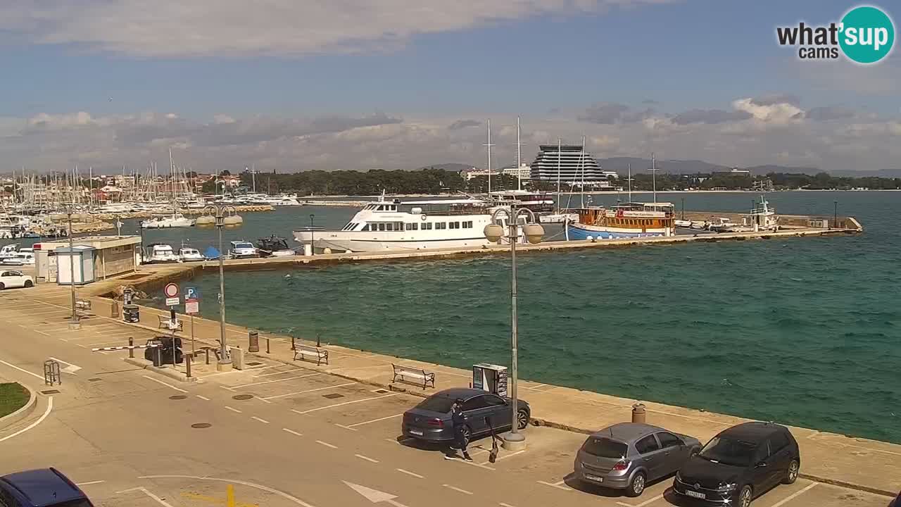 Vodice spletna kamera – marina in riva